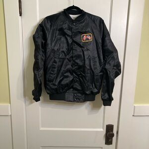 Black Bomber Jacket for Men